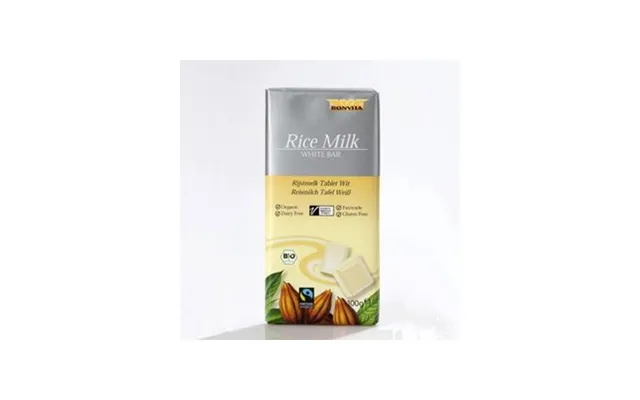 Rismælk Chokolade Hvid Økologisk- 100 Gr