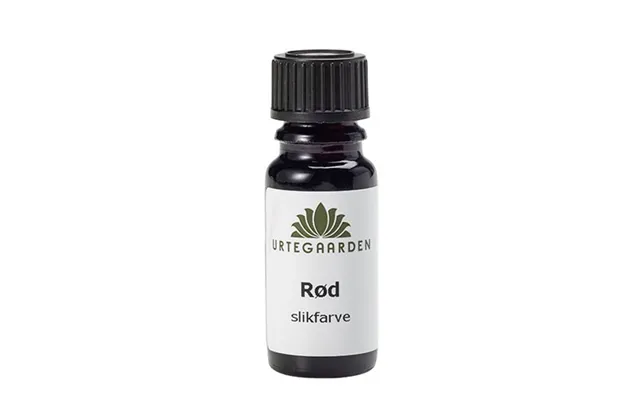Rød Slikfarve - 10 Ml