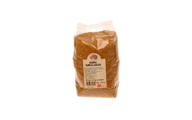 Rørsukker Mørk Økologisk - 1 Kg