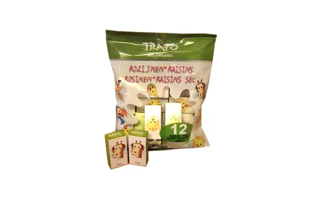 Rosiner I Minipakker Økologisk - 140 Gr