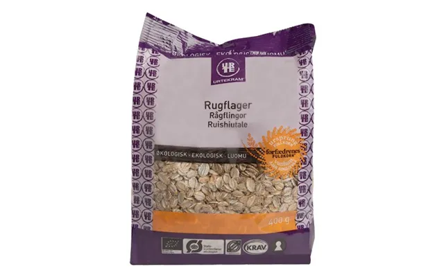 Rugflager Økologisk- 400 Gr - Urtekram