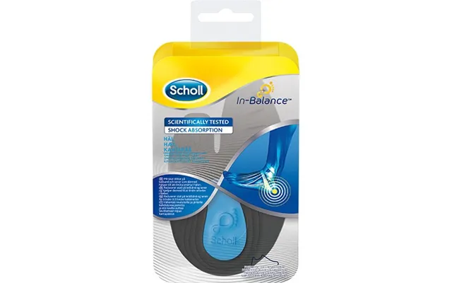 Scholl Med Insoles Heel S - 1 Pakke