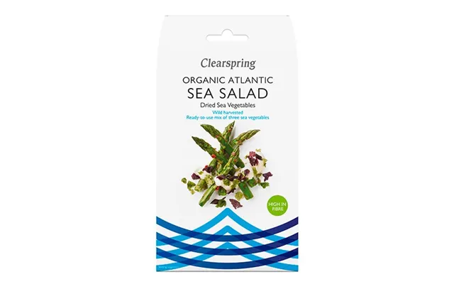 Sea Salad Tang Økologisk Dulse, Sea Lettuce, Nori - 25 Gram