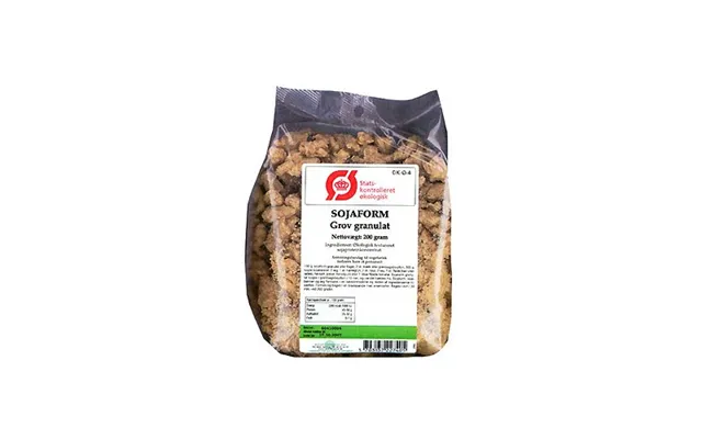 Soja Form Granuleret Økologisk- 200 Gr - Natur Drogeriet