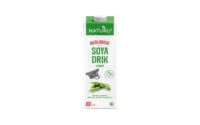 Sojadrik Sukkerfri Økologisk - 1 Liter