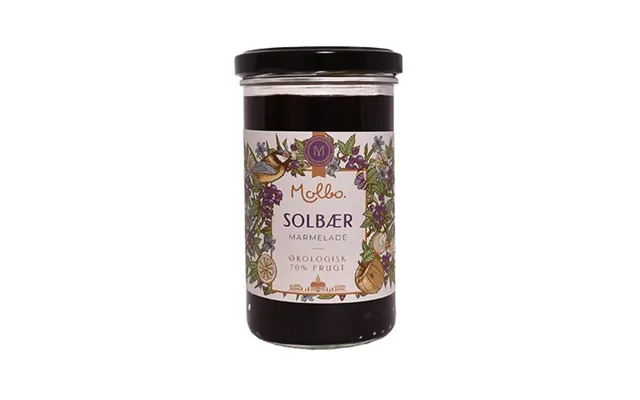 Solbær Marmelade Molbo Økologisk - 290 Gram