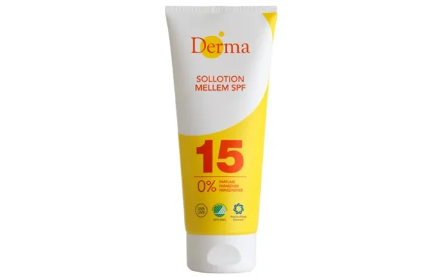 Sollotion Spf 15 Mellem Beskyttelse - 200 Ml
