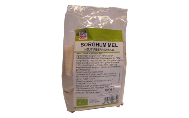 Sorghum Mel Økologisk - 500 Gram