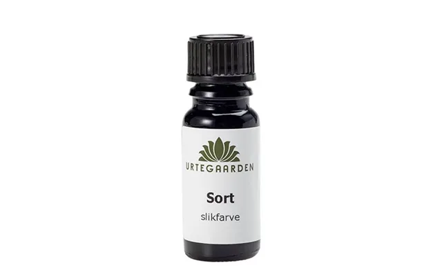 Sort Slikfarve - 10 Ml