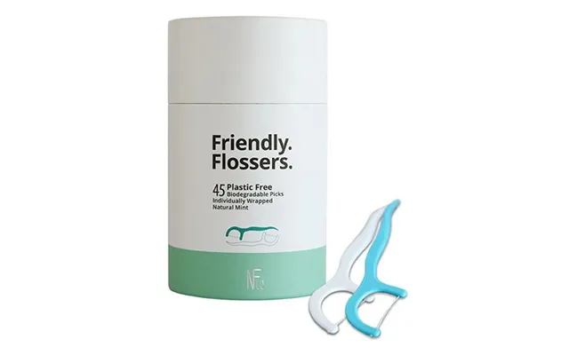Tandstik Med Tandtråd Friendly Flossers - 45 Stk