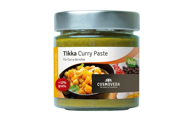 Tikka Curry Paste Økologisk- 175 Gr - Cosmoveda
