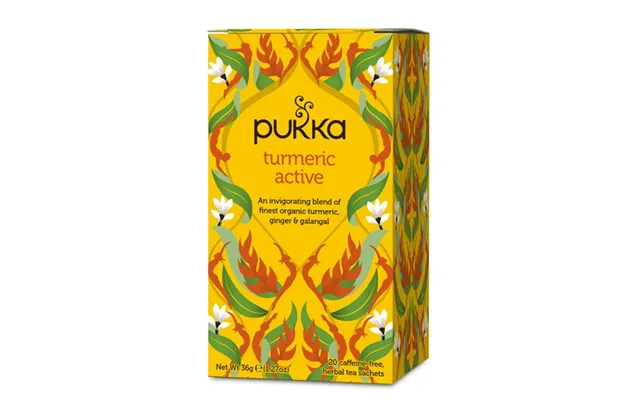 Tumeric Active Te Økologisk - 20 Breve