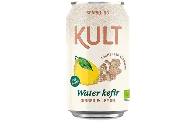 Vandkefir Ingefær & Citron Økologisk - 330 Ml