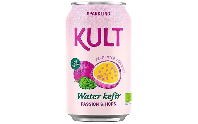 Vandkefir Passionsfrugt & Humle Økologisk - 330 Ml