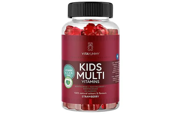 Vitayummy Kids Multivitamin, 60 Gum - 60 Vingummi
