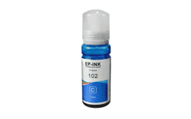Epson 102 Cyan Blækrefill 70 Ml - Uoriginal