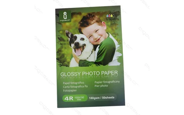 Fotopapir Glossy 180 G 100x150mm A6 50 Stk.