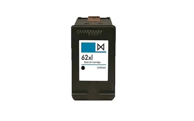 Hp 62xl Sort Blækpatron 18 Ml - C2p05ae Uus
