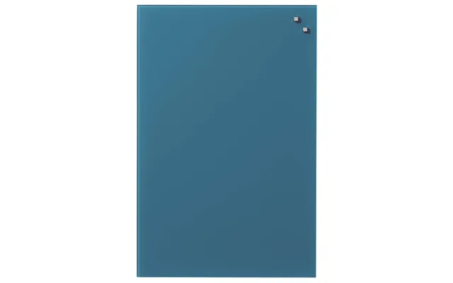 40 X 60 Cm. Jeans Blå Magnetisk Glastavle