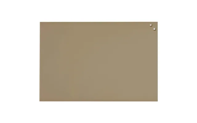60 X 80 Cm. Beige Magnetisk Glastavle