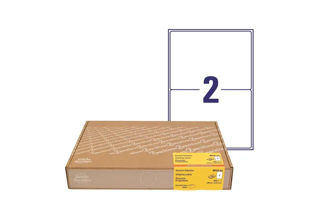 Avery Forsendelsesetiket 199,6x143,5mm 600