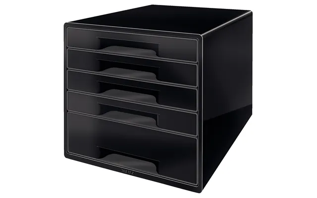 Desk Cube Leitz Dual 5-skuffer Sort