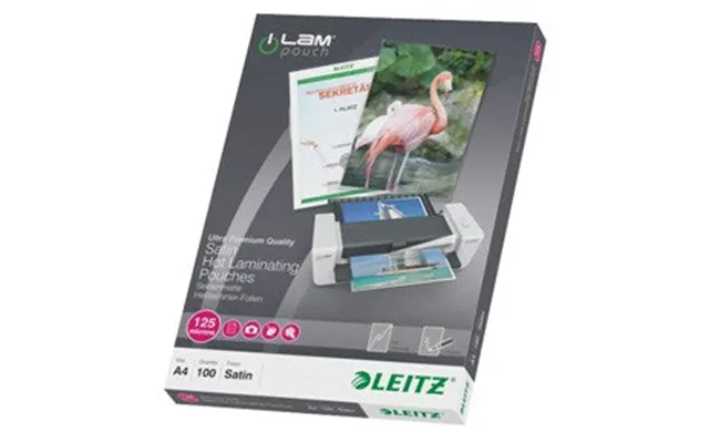 Lamineringslomme Mat 125my A4 100