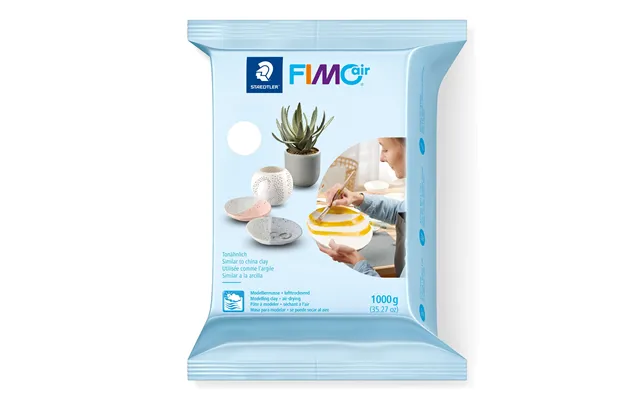Modeller Fimo Air 1000g Hvid