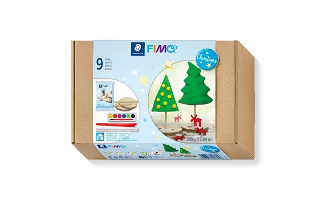 Modeller Fimo Air Mixed Sæt Jul