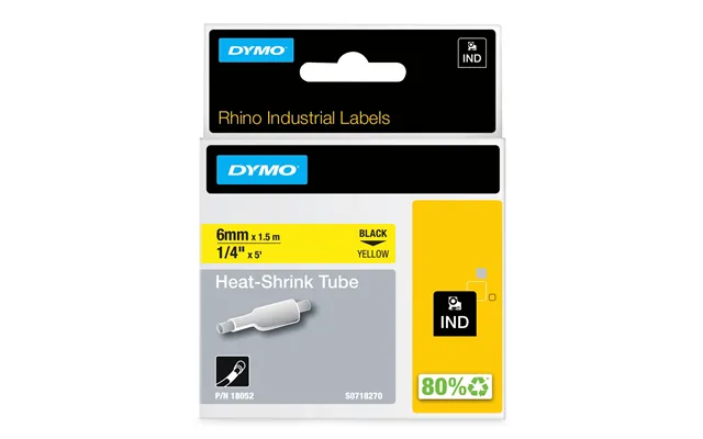 Tape Rhino 6mmx1,5m Shrink Tube Bl Yel