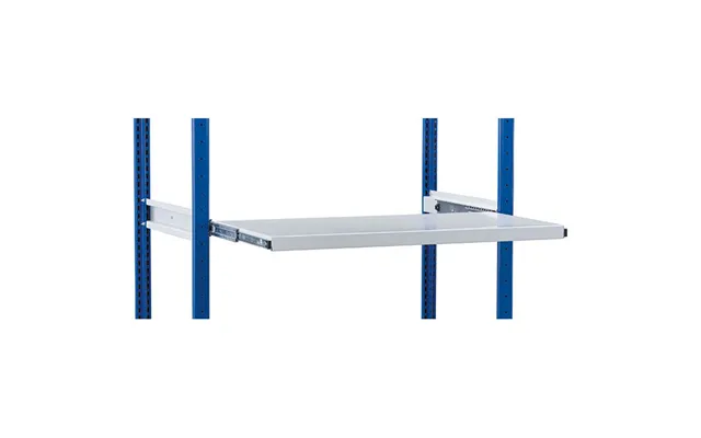 Udtrækshylde Boltless 1000 X 500 Mm Ral 7035