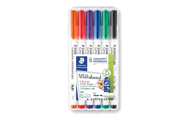 Wb Marker Lumocolor Rund 1mm Ass 6