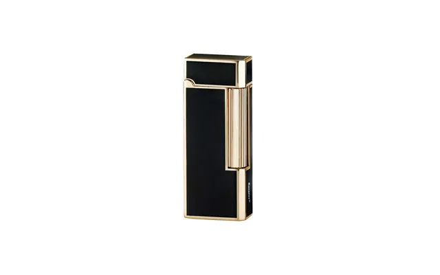 Eurojet Milano Flint Lighter I Guld Og Sort Farve