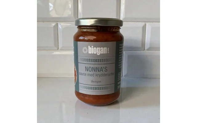 Biogan - Økologisk Nonna's Sauce Med Krydderurter