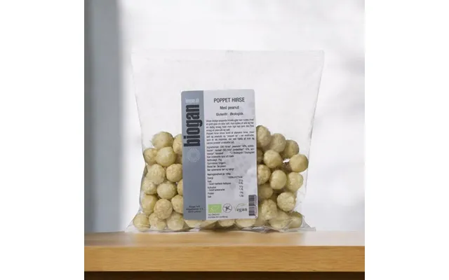 Biogan- Økologisk Poppet Hirse - Peanut