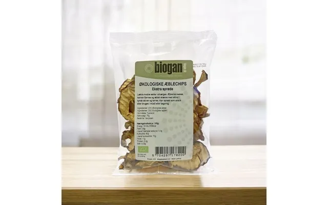 Biogan - Økologiske Æblechips
