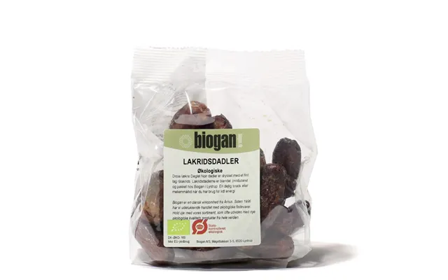 Biogan - Økologiske Lakridsdadler