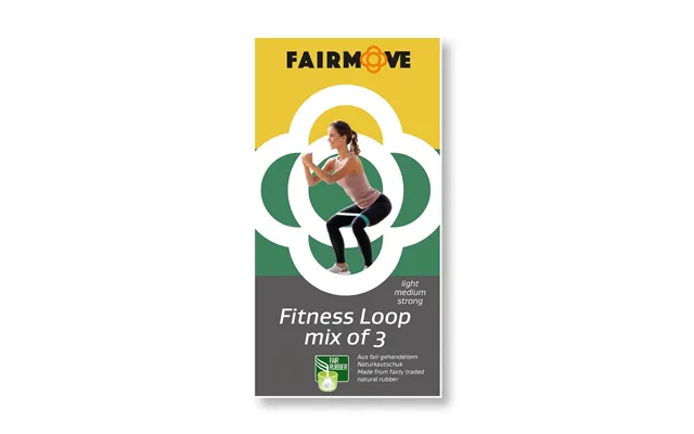 Fair Move - Sæt Med 3 Fitnessbånd
