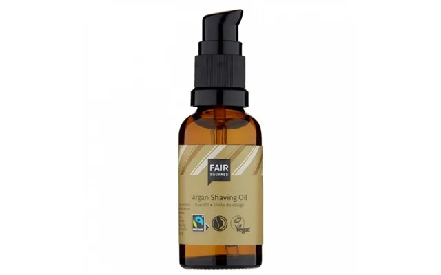 Fair Squared - Økologisk Argan Shaving Oil Med Pumpe