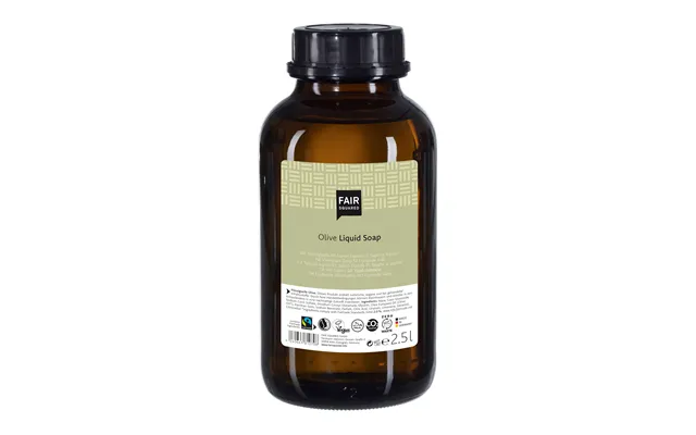 Fair Squared - Storkøb 2,5 Liter Økologisk Håndsæbe Med Olive