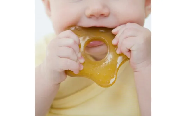Natursutten - Baby Bidering I Naturgummi