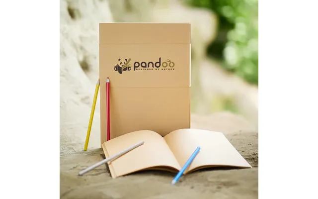 Pandoo - Bambus Notesbøger A5