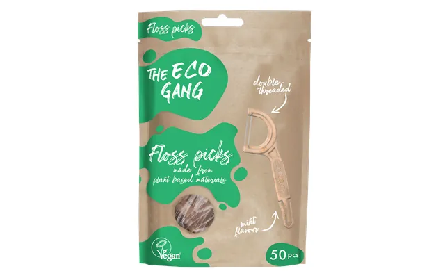 The Eco Gang - Tandtrådsbøjler Dobbeltstrenget Med Mint