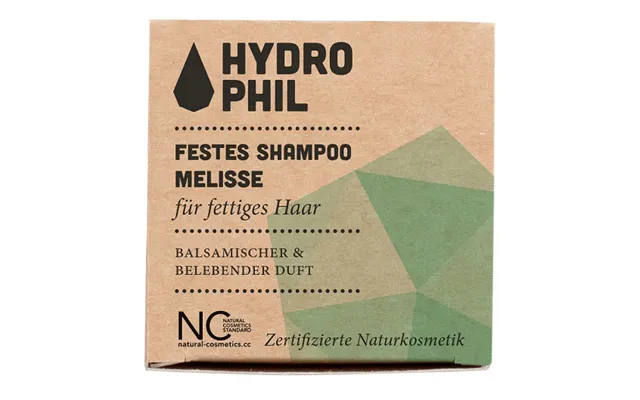 Udgår - Hydrophil Økologisk Shampoobar Til Fedtet Hår