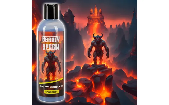Glidecreme Beasty Sperm Mighty Minotaur Vandbaseret