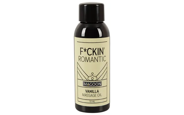 Massageolie F*cking Romantic Vanilla Med Naturlig Duft