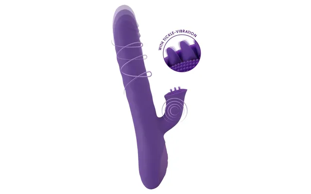Vibrator Med Stød Og Rotation