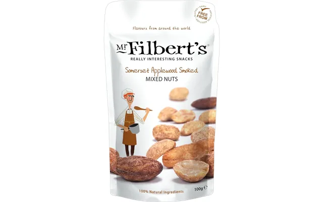 Mr. Filbert's Somerset Applewood Smoked Mixed Nuts 110g