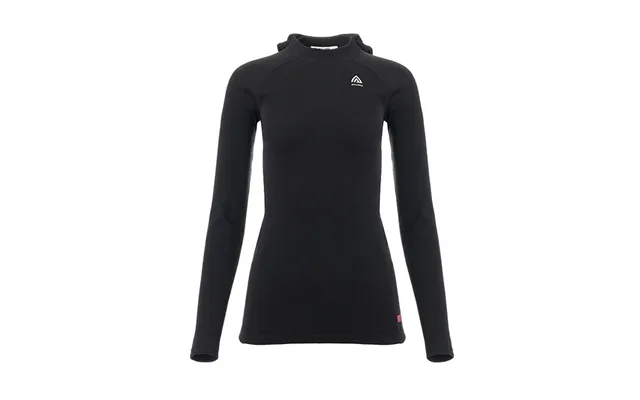 Aclima Warmwool Hoodsweater V2 Kvinder Damer, Black-l - Undertøj