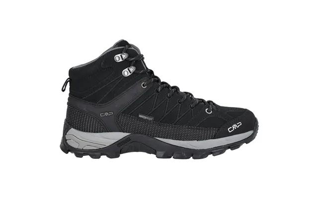 Cmp Rigel Mid Wp Outdoor Herre Mænd, Black Grey-44 - Vandrestøvler